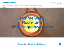 Tablet Screenshot of himmelwerk.com